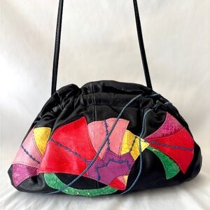 Vintage 80’s Colorful Clemente Patchwork Bag